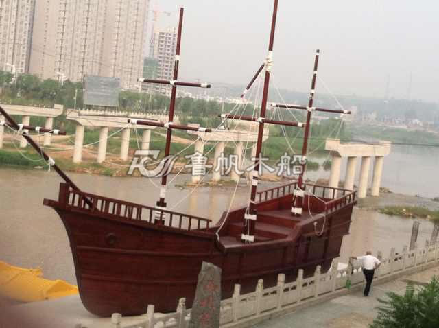 大型景观装饰船